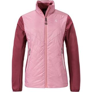 Schöffel Women's Hybrid Jacket Cascata Syntetisk jakke Damer størrelse 46 farve pink