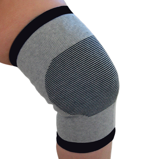 Knæbind Str: XL m/velcrobånd, selvvarmende ekstra støtte - 1 styk