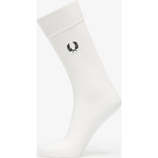 Fred Perry Herren Socken weiß Baumwolle & Mix unifarben