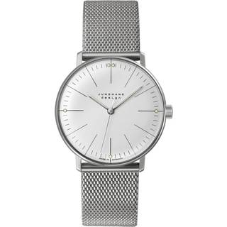 Junghans 27/3004.46 max bill Unisex-Armbanduhr Handaufzug mit Saphirglas