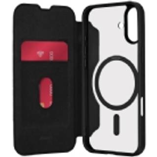 Puro Booklet Flip Cover - iPhone 16 - MagSafe Kompatibel - Sort