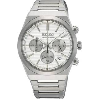 Seiko SSB451P1 Herrenuhr Chronograph Stahl/Silberfarben
