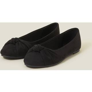 Accessorize Suedette Knot Ballerina Flade skoEU 39 (UK 6)