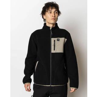 Fat Moose Hunter Fleece jakke Sort/Grå
