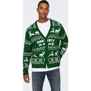 Onsxmas Strikket Cardigan