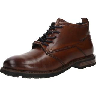 bugatti Herren Desert Boots braun, cognac Glattleder