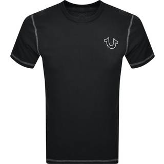 True Religion Flatlock T Shirt Black