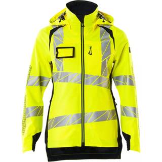 MASCOT ACCELERATE SAFE skaljakke, hi-vis gul/mørk marine - 4XL