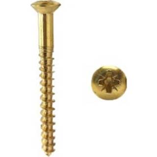 Kyner Beslag Messingskrue DIN 7995 Linse Hoved Kryds M 3,0x12mm