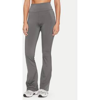 Flared Gym Leggings - Grey - XS