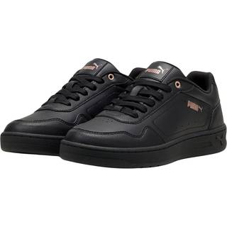 PUMA Court Classy Sneakers Women, Shoes, Black/Rose Gold, 38.5