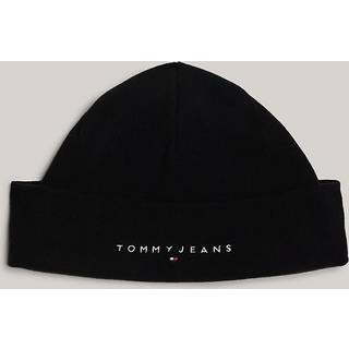 Tommy Jeans Linear Beanie Hat Black