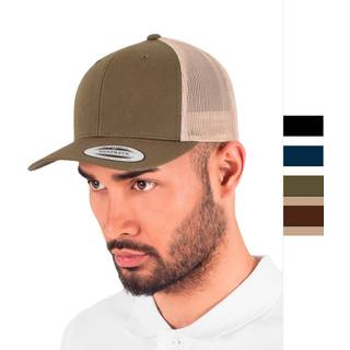 Flexfit Retro Trucker Black / White