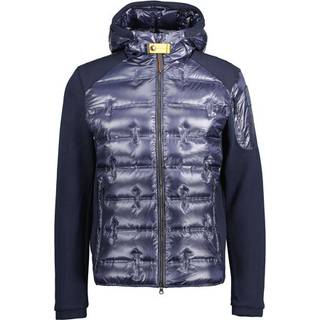 Parajumpers Gyles Piquet Puffer Hybrid Jacket Blue Navy