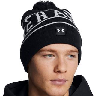 Under Armour Halftime Pom Men's Beanie Black / White / White One Size