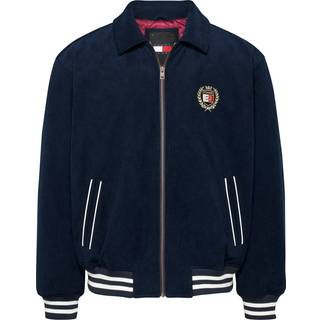 Crest Cord Letterman Jakke, Dark Night Navy, S