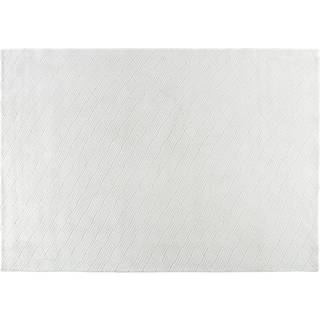Todd rektangulært tæppe 230x160 cm hvid