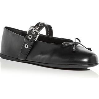 Leather Ballerinas in Black - 39.5