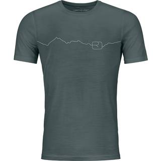 Ortovox 150 Cool Mountain Merino-shirt Herrer størrelse L farve grey