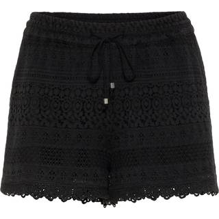 Honey Lace Shorts, Black, M