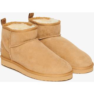 Superdry Superdry Brown Suede Sherpa Mini Boots
