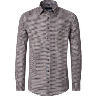 CasaModa Herren Hemd braun Comfort Fit