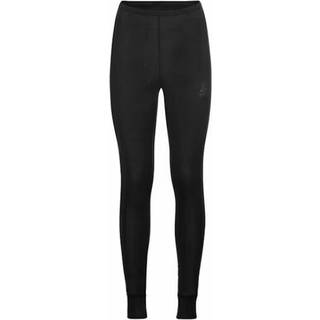 Odlo Women's Base Layer Bottom Long Active Warm Eco Syntetisk undertøj Damer størrelse XXL farve sort