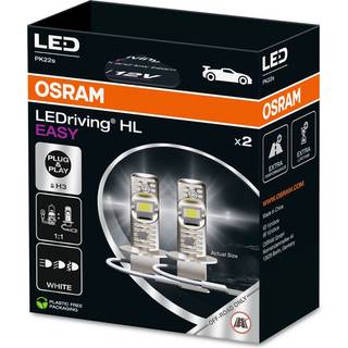 OSRAM LEDriving HL EASY -  H3 Används främst för halvljus och helljus - 2-PACK