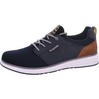 bugatti Herren Sneaker blau Textil & Canvas