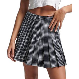 Superdry Superdry Vintage Kvinder Plisseret Mini Nederdele