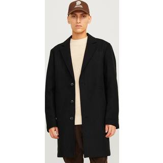Jack & Jones Harrison Wool Coat Black