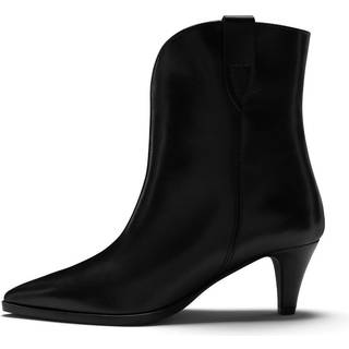 Isabel Bernard Vendôme Louane Black Calfskin Leather Boots IB53009-001