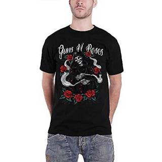 Guns N' Roses Skjorte Roses Reaper Unisex Black S