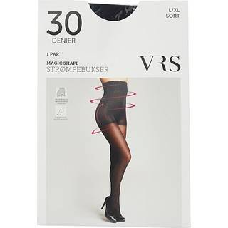 VRS nylon strømpebukser magic shape str. S/M - sort (På lager i butik)
