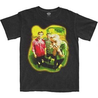 Green Day Skjorte Neon Photo Unisex Black 2XL