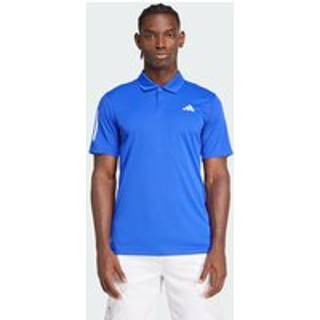Club 3-Stripes Tennis polotrøje - Lucid Blue