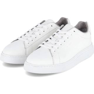 bugatti Herren Sneaker weiß Glattleder