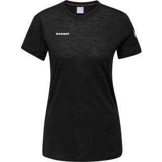 Mammut Women's Tree Wool Firstlayer T-Shirt Merino-shirt Damer størrelse M farve black