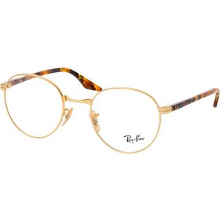 Ray - Ban Unisex RX3691V 3122 Optiske stel Metal Guld Transparent Pantos Normal