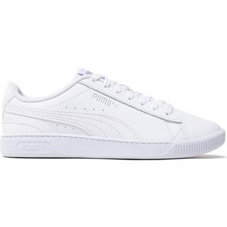 Puma Hvide Læder Sneakers Vikky V3 til Kvinder