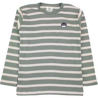 Mads Nørgaard T-shirt Tobino Sea Spray Stripe - Str. 12y 152cm