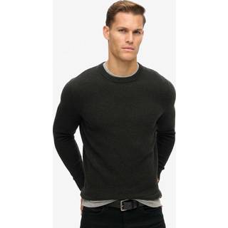 Superdry Textured Knit Jumper Black