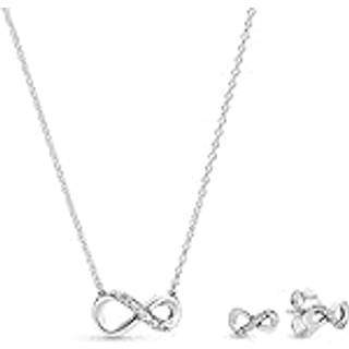Pandora 68323 Damen Schmuck-Set Funkelnde Unendlichkeit Silber