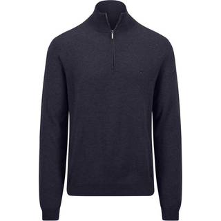 Fynch-Hatton Herren Troyer blau unifarben