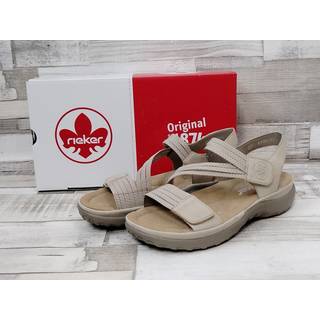 Rieker Morelia damesandaler - (Sand, str. 40,)