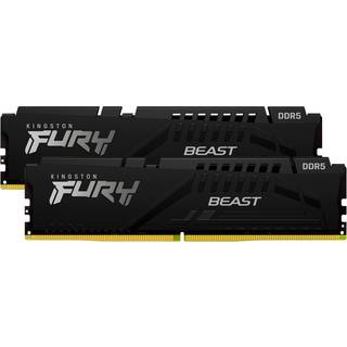Kingston FURY Beast DDR5-6800 - 32GB - CL34 - Dual Channel (2 pcs) - AMD EXPO & Intel XMP - Sort