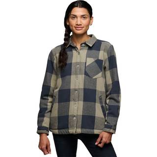 Black Diamond Women's Project Lined Flannel Skjorte Damer størrelse L farve grå