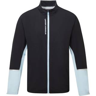 Under Armour Drive Pro Stretch Men's Rain Jacket Black / Nimbus Blue L