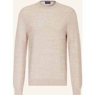 OLYMP Herren Pullover beige unifarben