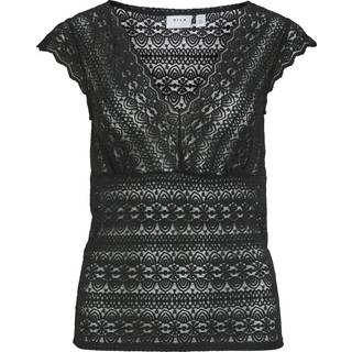 Vichikka V-Neck Cap Sleeve Top